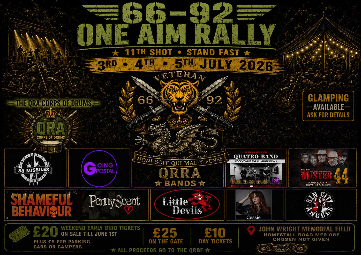 QRRA, one aim rally